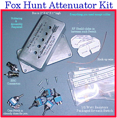 Fox Hunt Attenuator Kit.